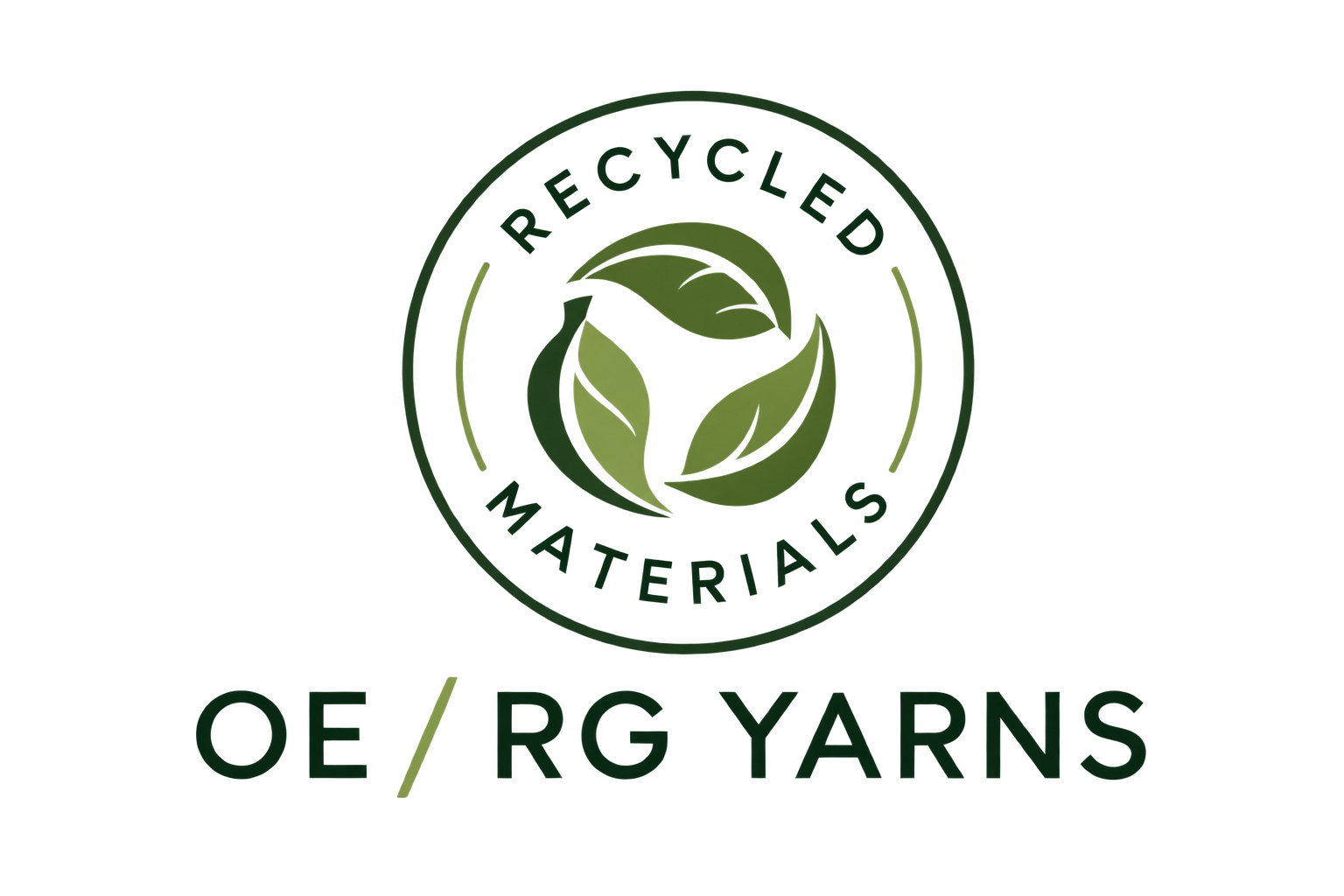RG / OE Recycled Yarns certification badge